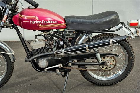 Jackie Earle Haley on a 1975 Harley Davidson Z90 in。